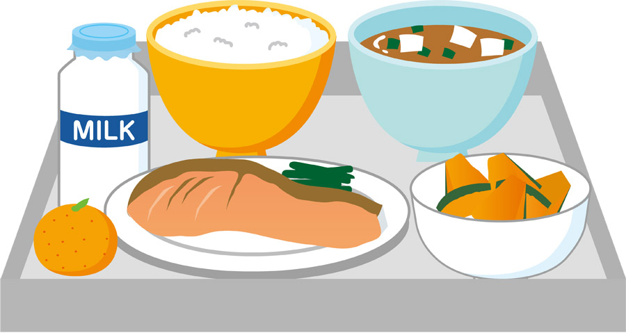 給食イラスト