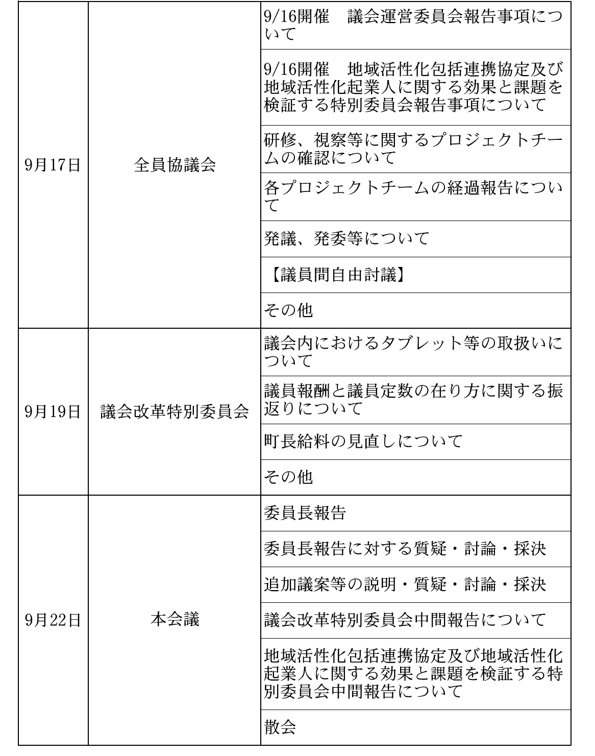 令和7年9月開催状況