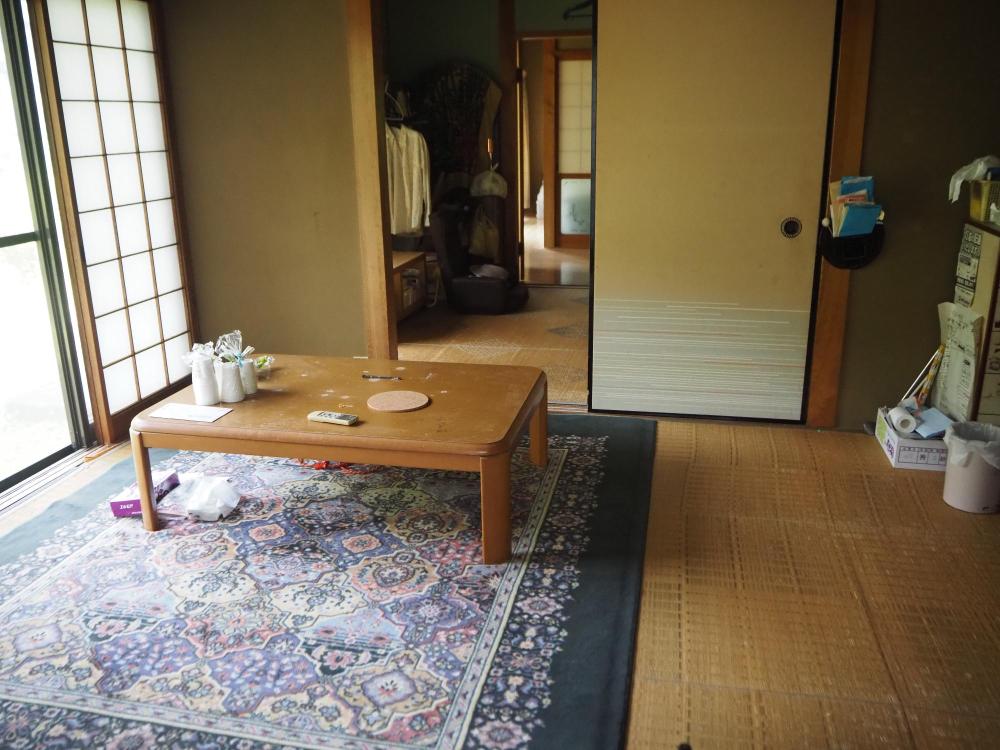居間の和室の写真