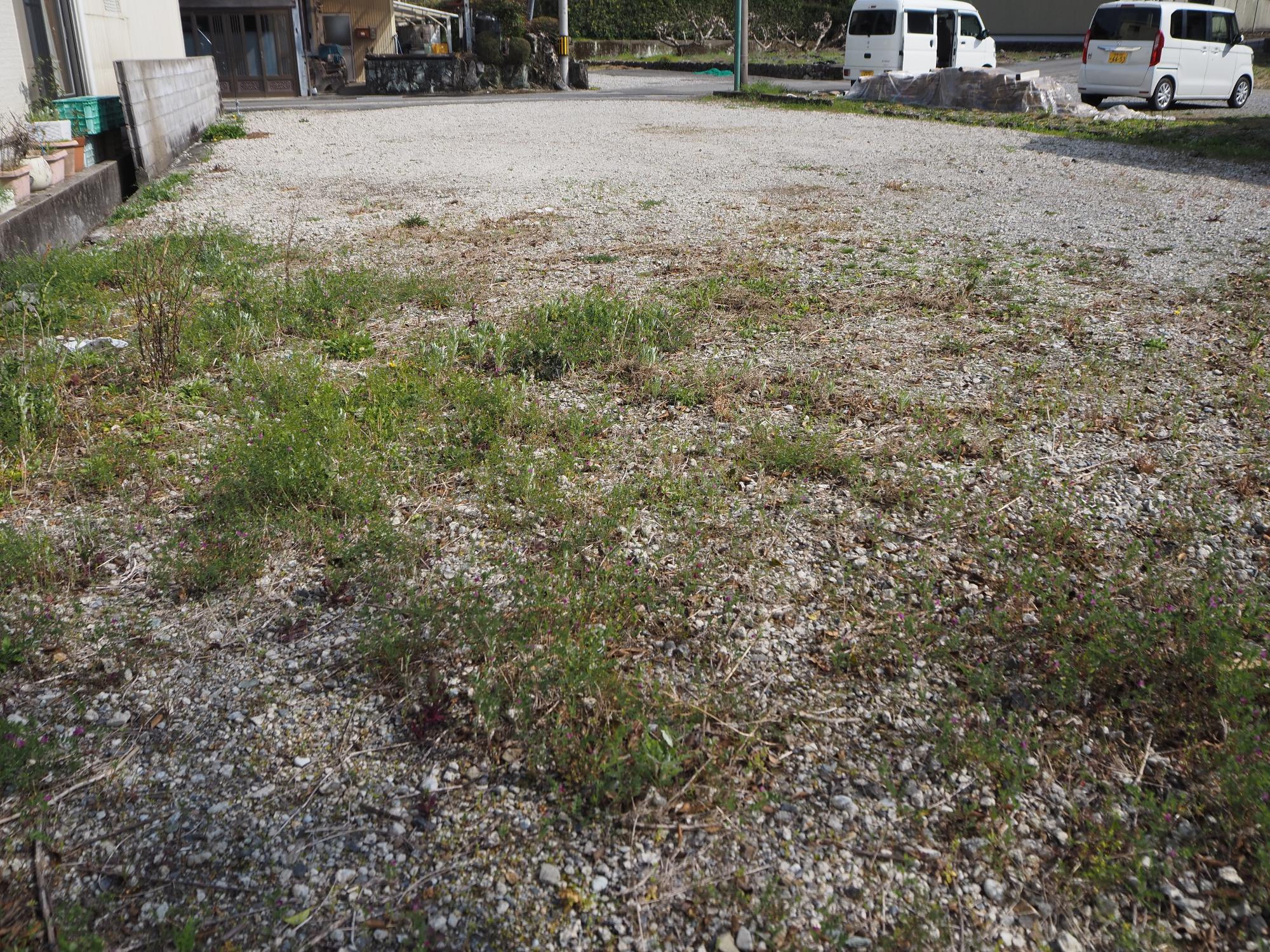 2-49の土地塀際からの全体写真